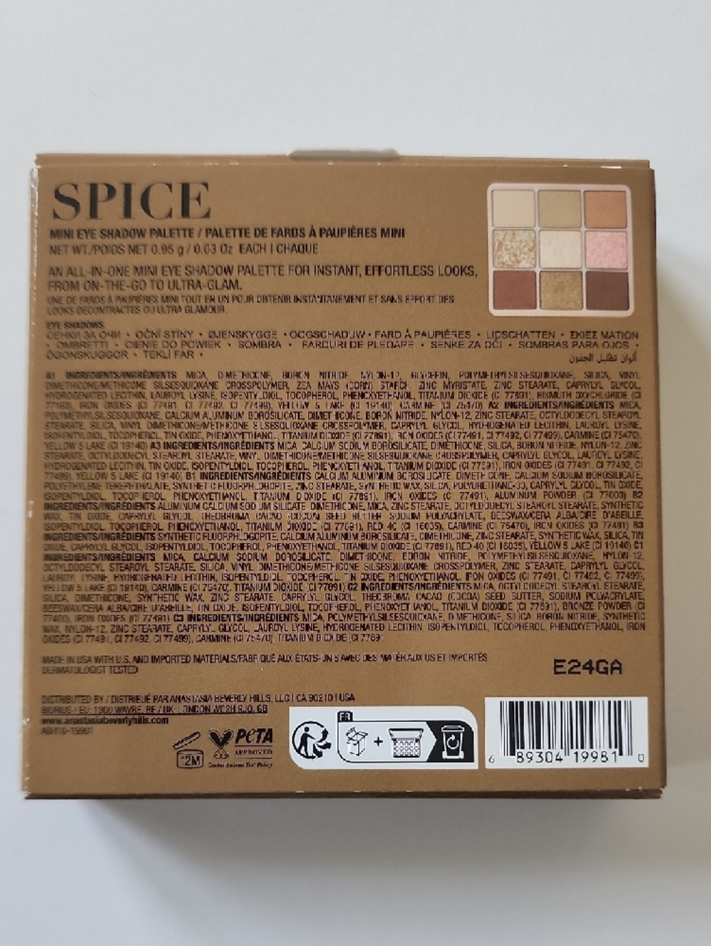 Anastasia Beverly Hills Eyeshadow Palette - 'Spice' - Picture 2 of 2
